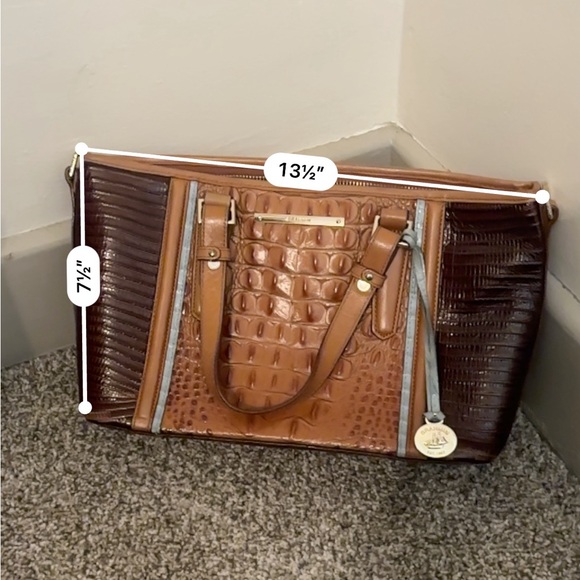 Brahmin Multi-Tone Leather Tote - Picture 7 of 7